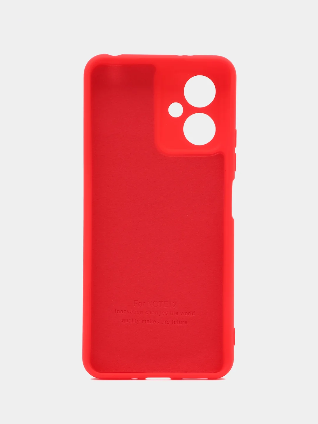Красный чехол силиконовый для Xiaomi Redmi Note 12 5G, Сяоми Редми Нот 12 5Г Silicone Cover
