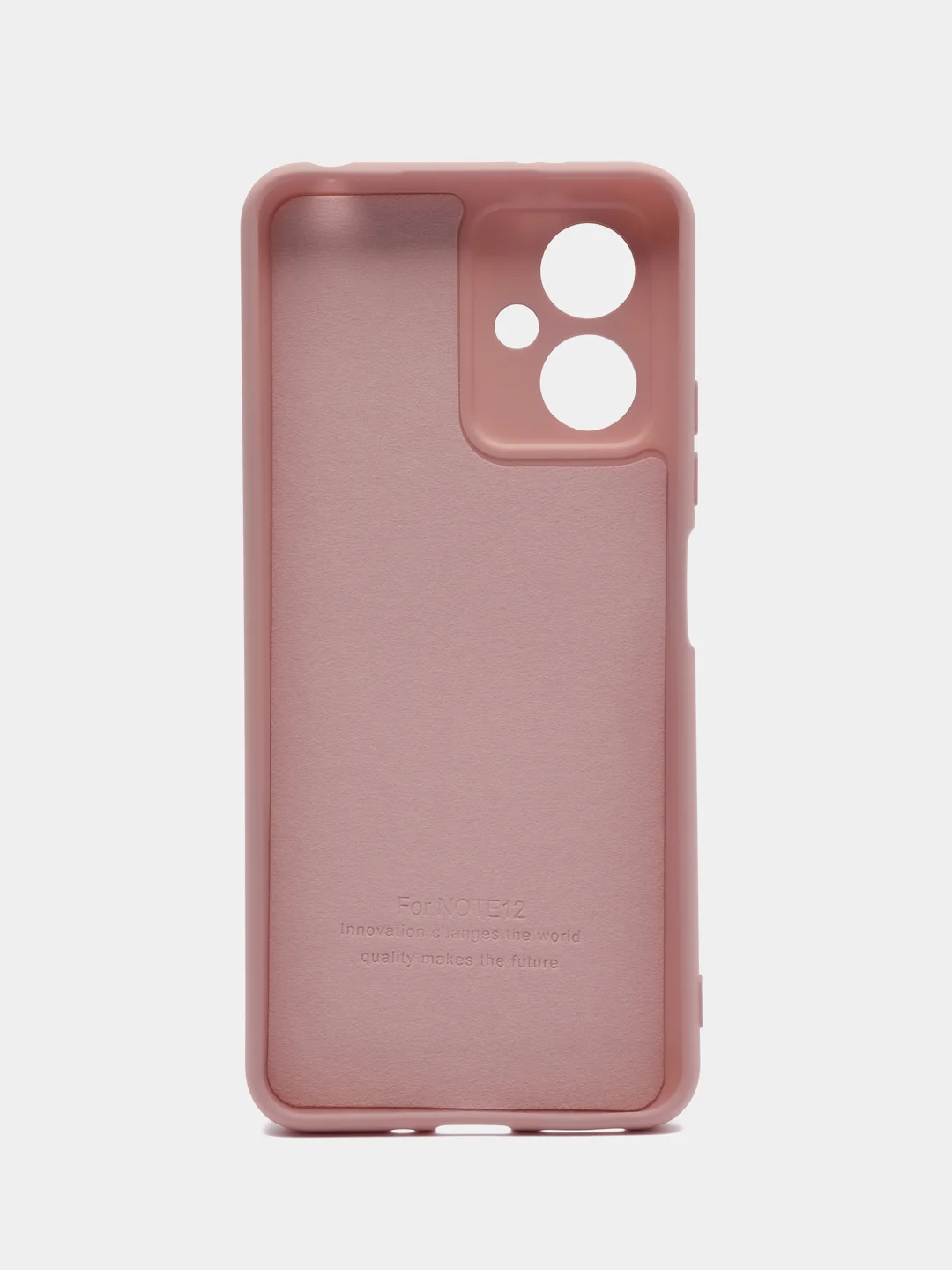 Пудровый чехол силиконовый для Xiaomi Redmi Note 12 5G, Сяоми Редми Нот 12 5Г Silicone Cover