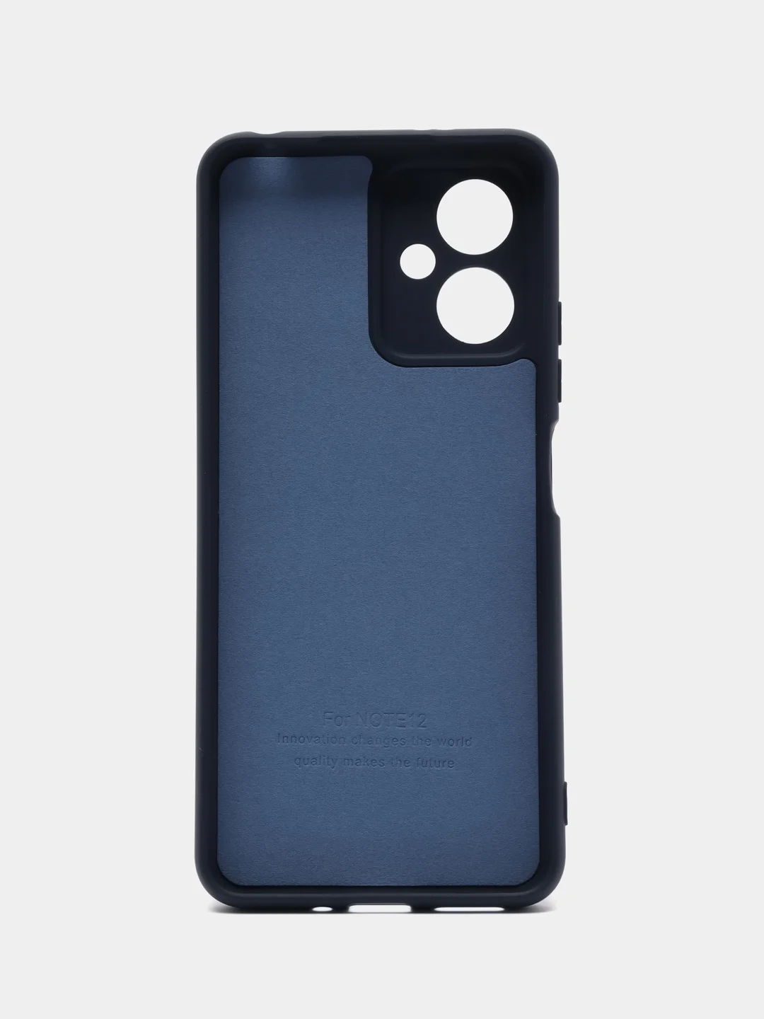 Темно-синий чехол силиконовый для Xiaomi Redmi Note 12 5G, Сяоми Редми Нот 12 5Г Silicone Cover