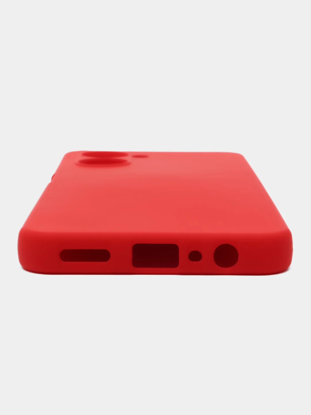 Бирюзовый чехол силиконовый для Realme C33 / Реалми С33