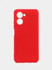 Красный чехол силиконовый для Realme C33 / Реалми С33