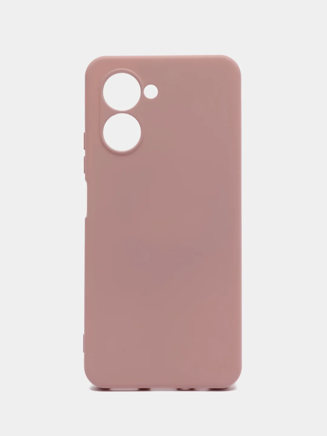 Пудровый чехол силиконовый для Realme C33 / Реалми С33