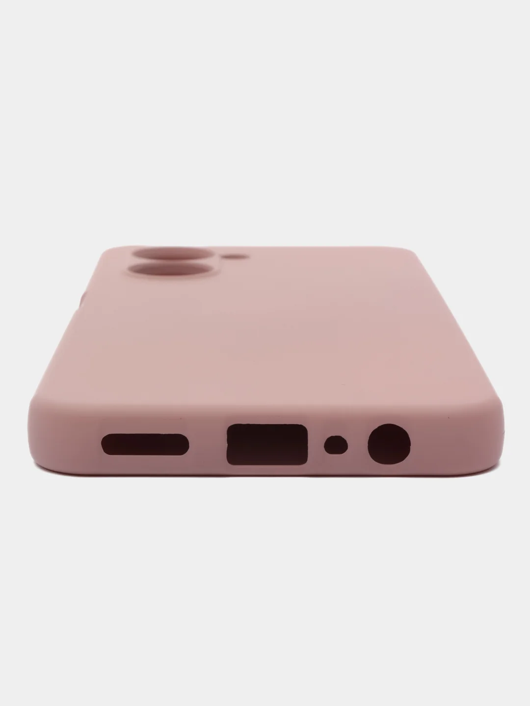 Пудровый чехол силиконовый для Realme C33 / Реалми С33