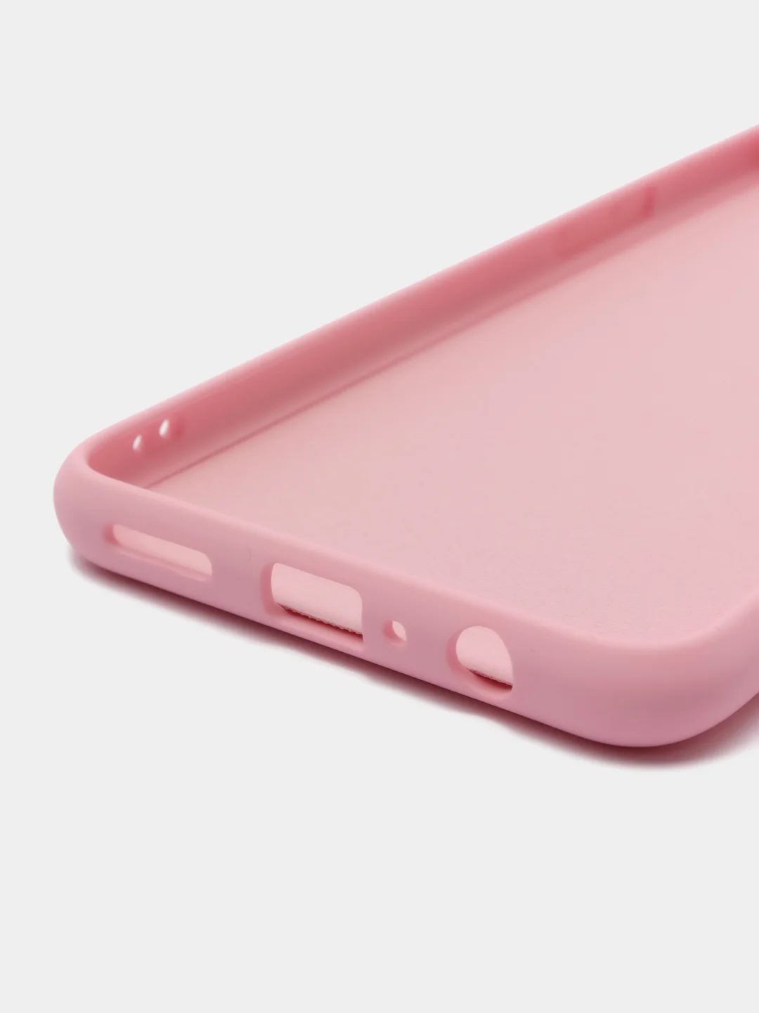Розовый чехол силиконовый для Samsung Galaxy A20s, Самсунг Галакси А20с, Silicone Cover