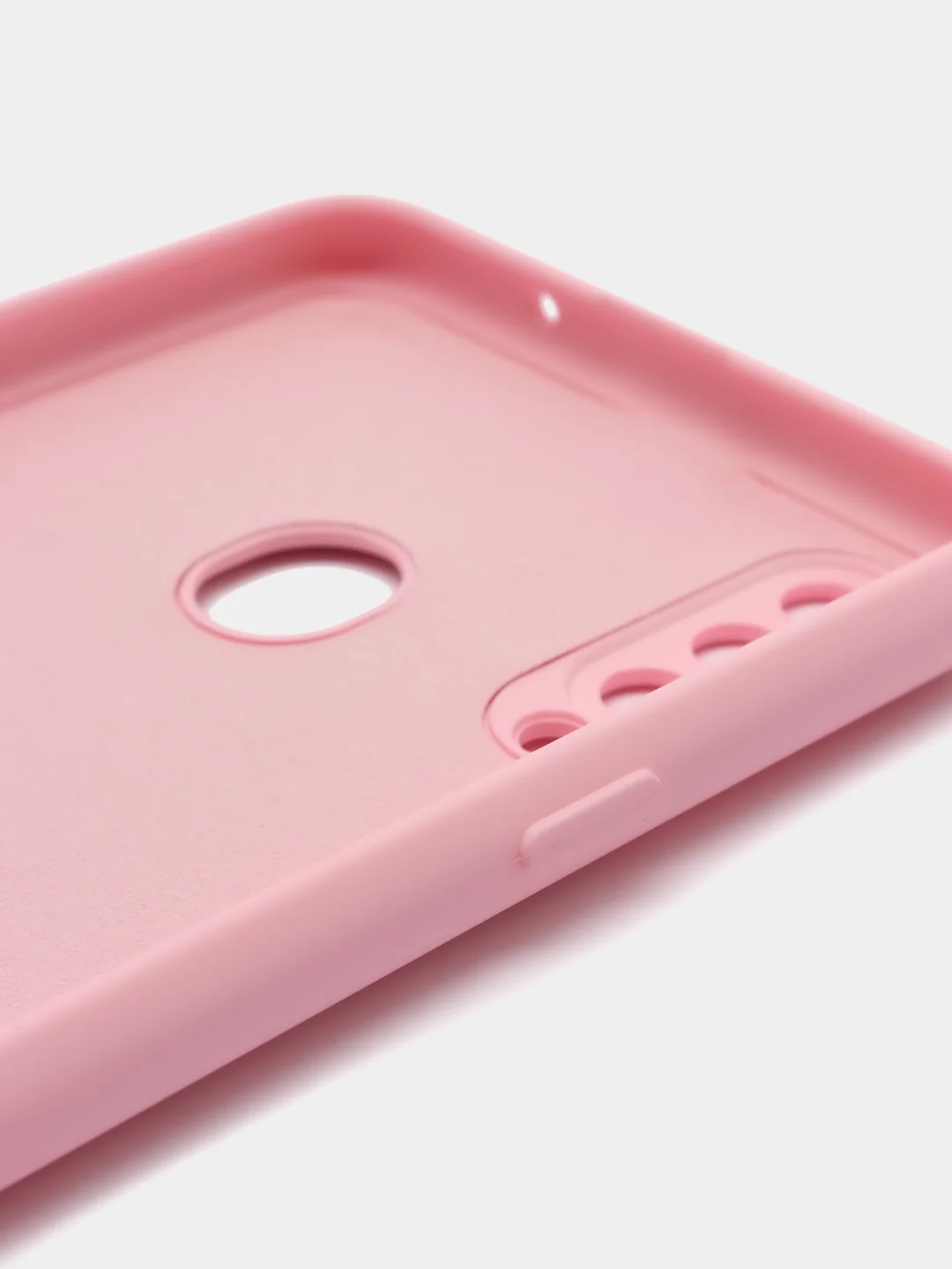 Розовый чехол силиконовый для Samsung Galaxy A20s, Самсунг Галакси А20с, Silicone Cover