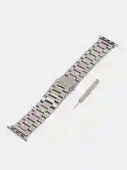 Розовый ремешок для смарт-часов Apple Watch, стальной, 38-49 мм