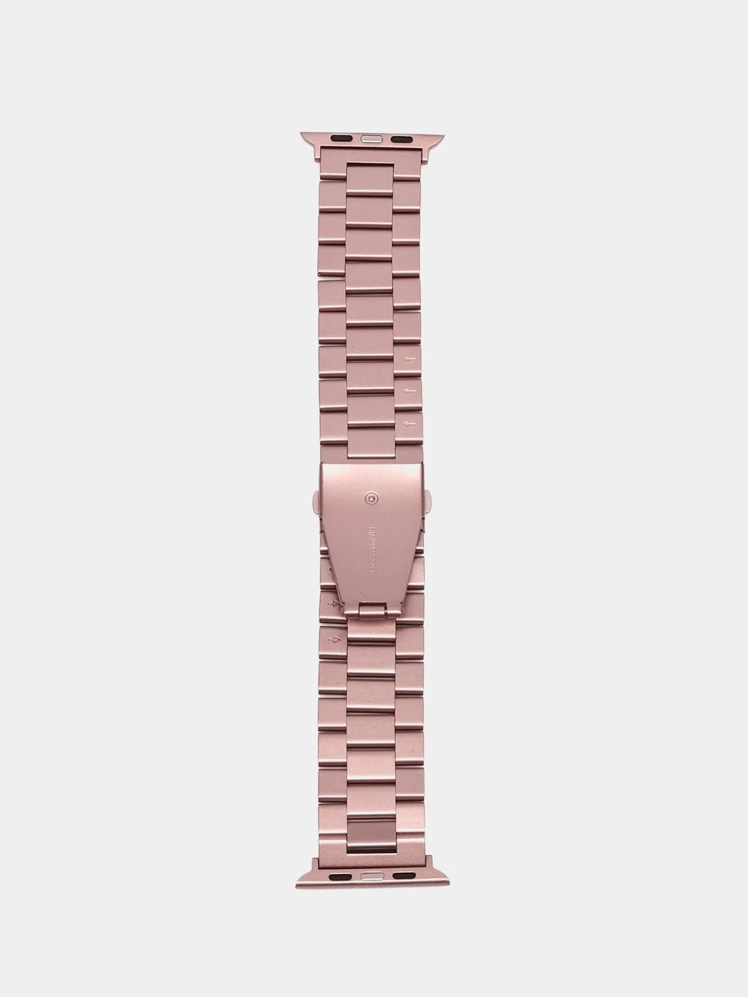 Розовый ремешок для смарт-часов Apple Watch, стальной, 38-49 мм