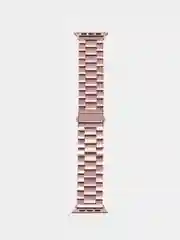 Розовый ремешок для смарт-часов Apple Watch, стальной, 38-49 мм