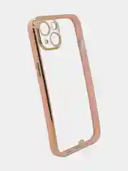 Белый мягкий силиконовый чехол для iPhone 13, технология 6D
