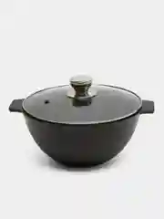 Золотой казан для плова с крышкой, 4 л, 6 л