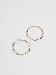 Серьги женские, кольца, геометрия, женская бижутерия
