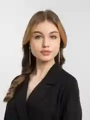 Серьги женские длинные бижутерия вечерние