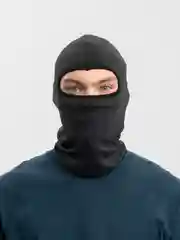 Черный балаклава подшлемник утепленная