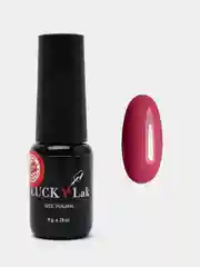 Гель лак, гель-лак для ногтей LuckyLak Fashion №040, 8g красный ягодный оттенок