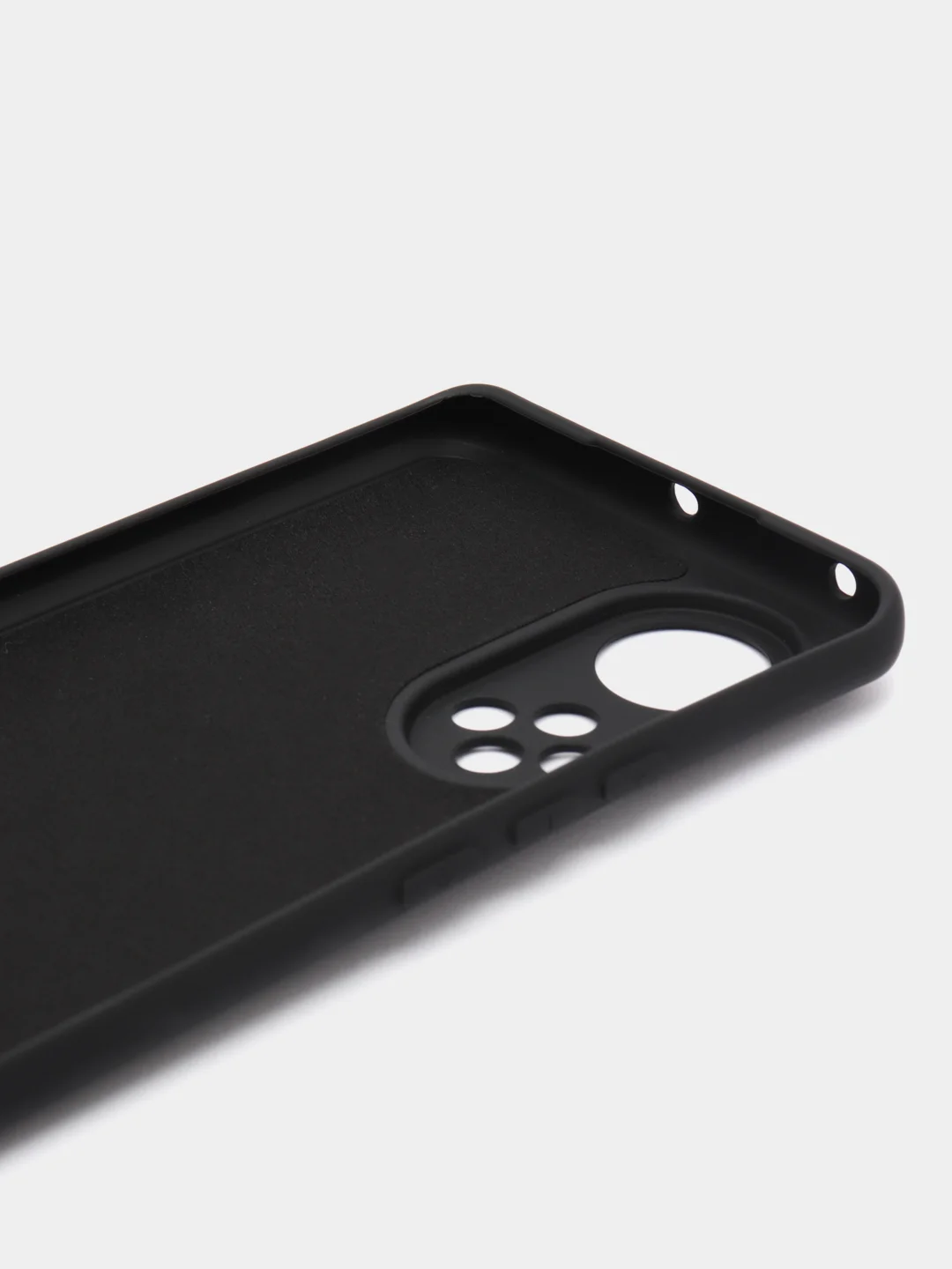 Черный чехол Honor 50, Huawei Nova 9, Хонор 50, Хуавей Нова 9, Silicone Cover, силиконовый