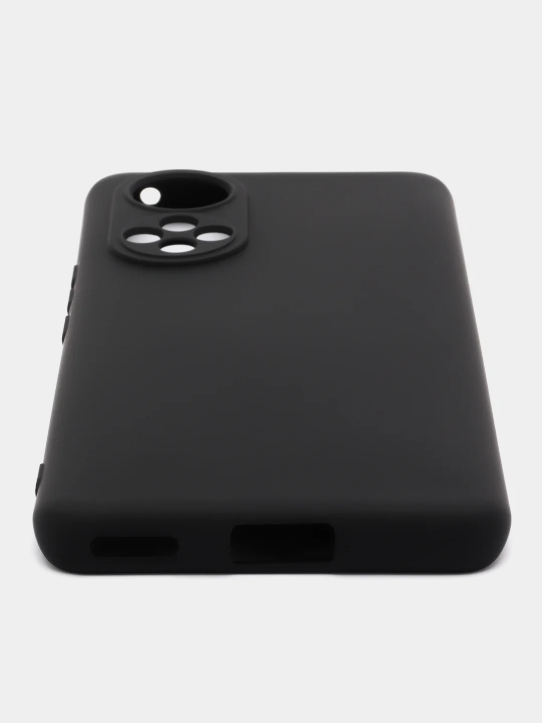 Черный чехол Honor 50, Huawei Nova 9, Хонор 50, Хуавей Нова 9, Silicone Cover, силиконовый