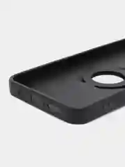 Угольный чехол Xiaomi Redmi Note 8 Pro, Сяоми Редми Нот 8 Про, силиконовый с кольцом iFace
