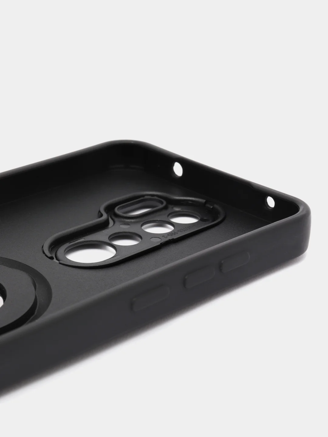 Угольный чехол Xiaomi Redmi Note 8 Pro, Сяоми Редми Нот 8 Про, силиконовый с кольцом iFace