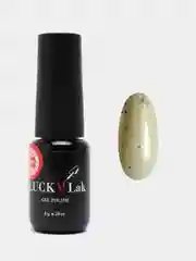Гель лак для ногтей LuckyLak Milky Way №10, 8g нежно желтый с эффектом перепелиного яйца