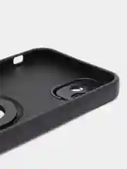 Угольный чехол Apple iPhone 11 силиконовый с кольцом iFace
