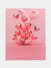 Пакет подарочный "LOVE", ламинированный, 31 х 40 х 11,5 см