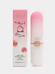 Конфетный увлажняющий бальзам для губ Omga Peach Kiss, с эффектом тинта и ароматом персика, 3 г