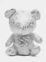 Серебряный мягкая игрушка "Мишка", 35 см