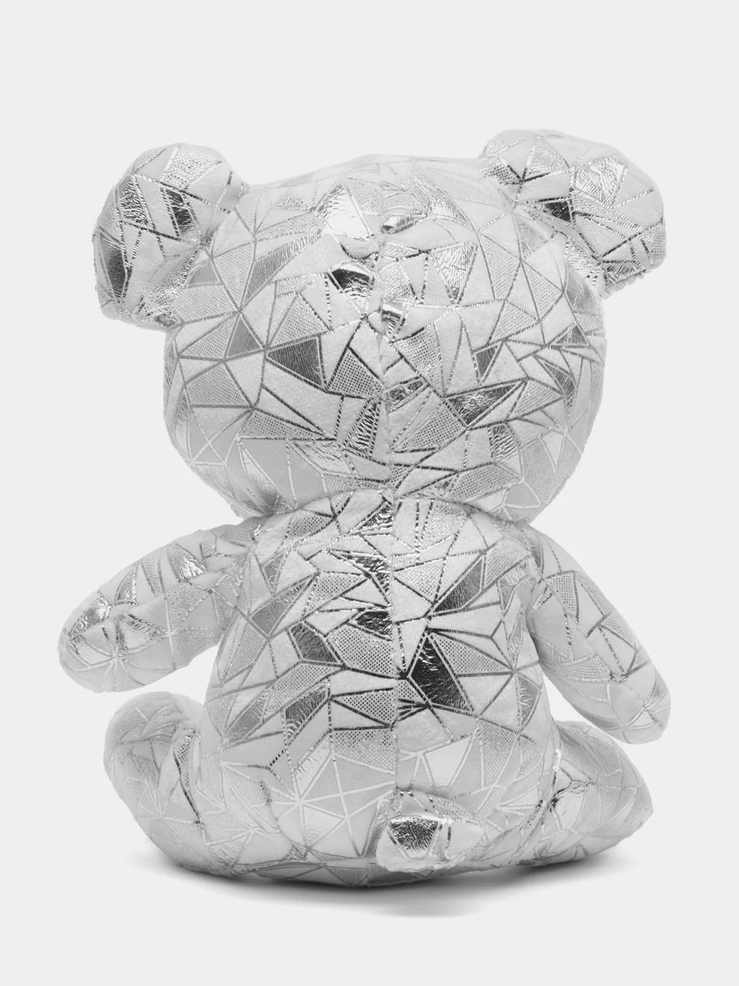 Серебряный мягкая игрушка "Мишка", 35 см