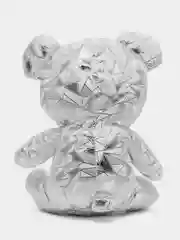 Серебряный мягкая игрушка "Мишка", 35 см