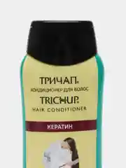 Индийский кондиционер для волос Тричап "Кератин" и "Арган", 200 мл
