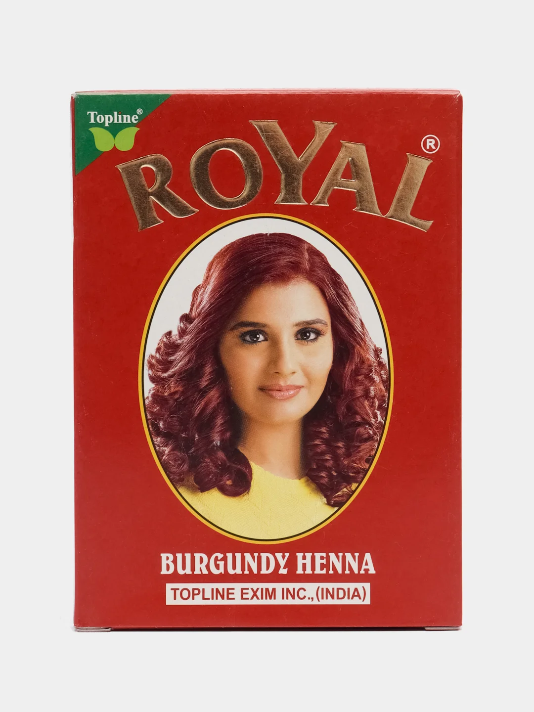 Натуральная индийская хна для окрашивания волос Royal, 7 шт