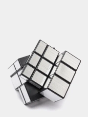 Головоломка зеркальный кубик "Cube series happy"/ Золотой/ Обычный