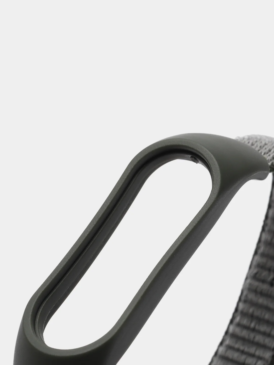 Серый браслет ремешок для Xiaomi Mi band 4, 5, 6