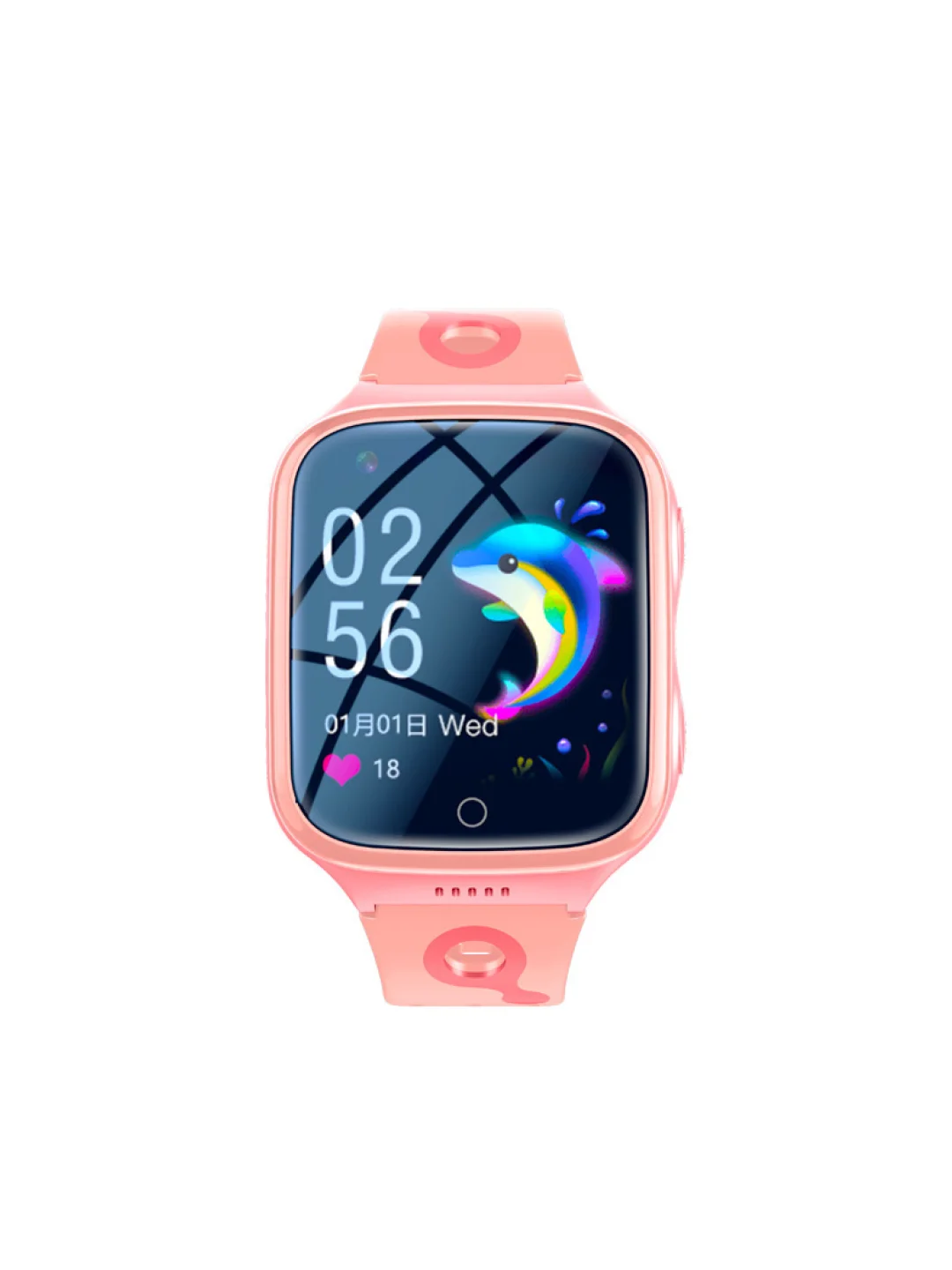 Розовый детские смарт часы Smart Baby Watch K9, 4G
