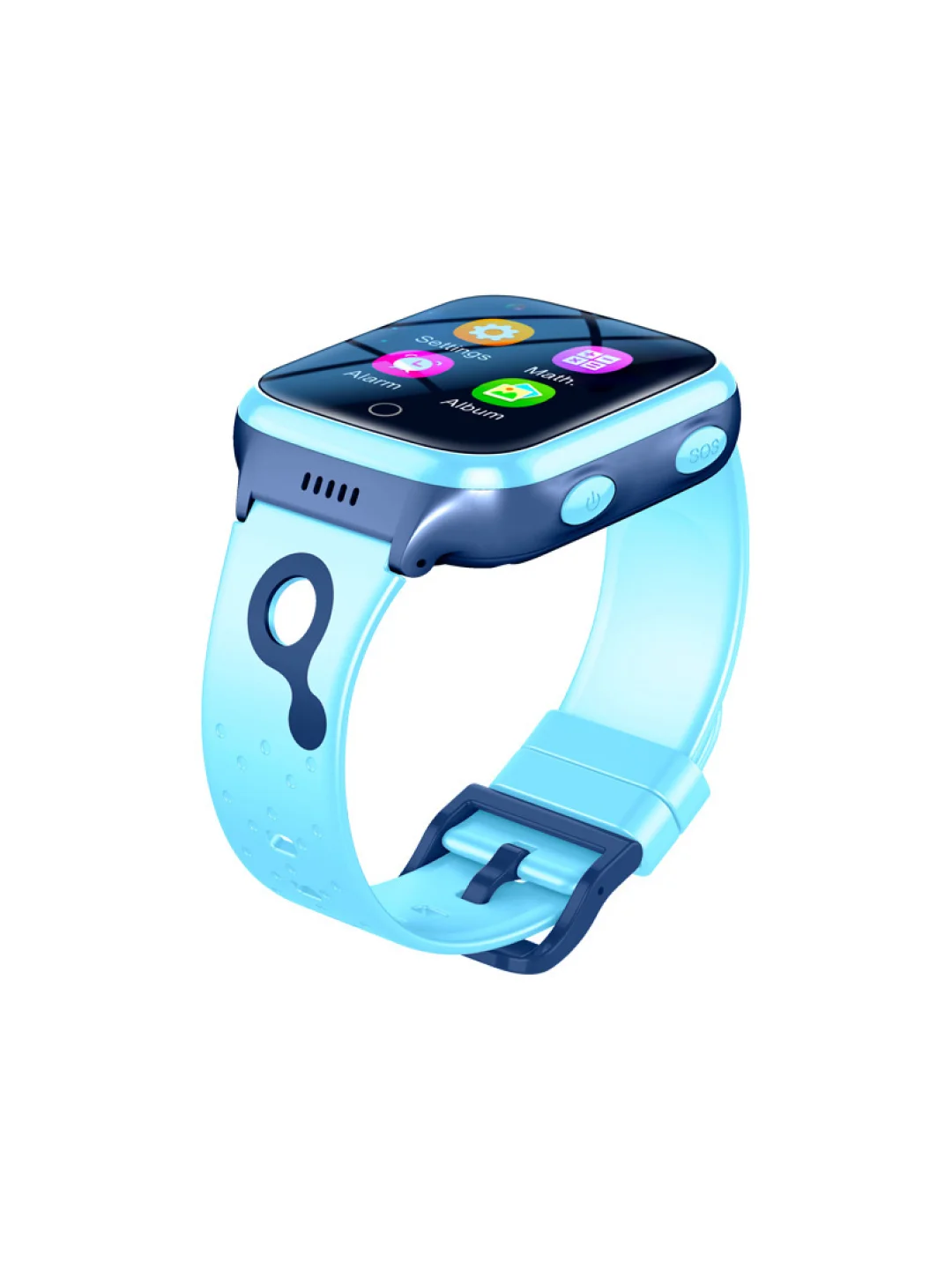 Голубой детские смарт часы Smart Baby Watch K9, 4G