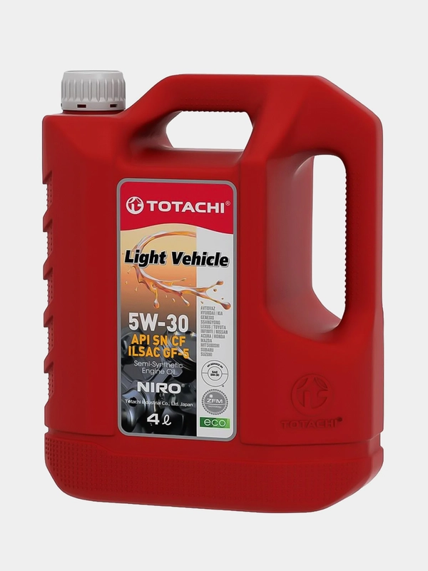 Масло моторное синтетическое TOTACHI 5w30 NIRO API SP, SN PLUS, SN/RC, ILSAC GF-5 4 л