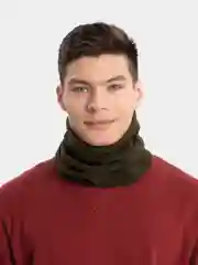 Зелёный хаки снуд флисовый, унисекс