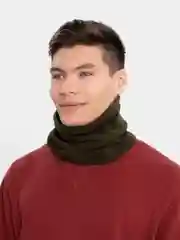 Зелёный хаки снуд флисовый, унисекс