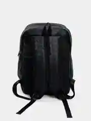Рюкзак черный кожаный мужской из плетенки NOMAD-BRAIDED