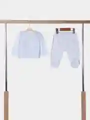 Белый комплект на выписку нательный