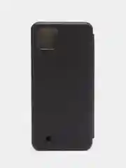 Черный чехол книжка для Realme C25, C25s, C12, C15, C21Y, C11