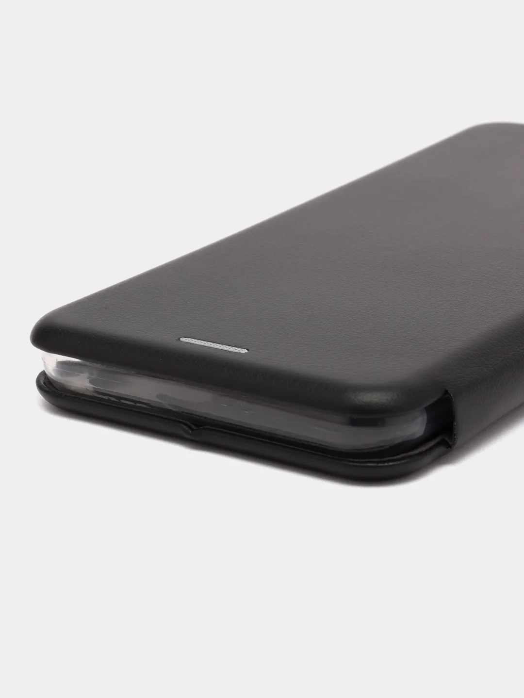 Черный чехол книжка для Realme C25, C25s, C12, C15, C21Y, C11