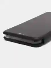 Черный чехол книжка для Realme C25, C25s, C12, C15, C21Y, C11