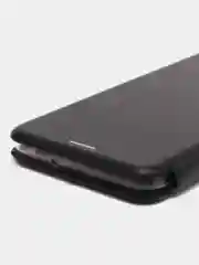 Черный чехол книжка для Samsung Galaxy A12 / M12, Самсунг А12 М12