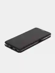 Черный чехол книжка для Samsung Galaxy A12 / M12, Самсунг А12 М12