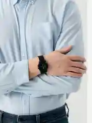 Черный часы мужские наручные