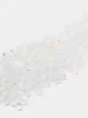 Ледяной бусины стеклянные граненные биконус
