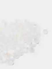 Ледяной бусины стеклянные граненные биконус
