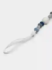 Черный держатель для соски-пустышки, ручная работа, пищевой силикон