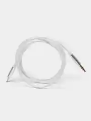 Белый aux переходник для айфона Aux/Lightning / Кабель аукс в машину Jack 3.5mm для Apple iPhone